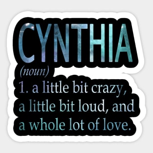 Cynthia Sticker
